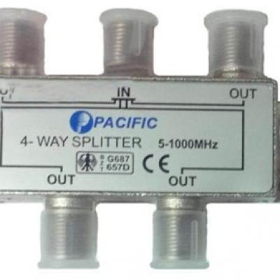 BỘ CHIA TRUYỀN HÌNH CÁP PACIFIC 1 RA 4